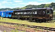 1號車廂「KUROFUNE」（KiRo185-1867）（2021年8月7日 伊野站）