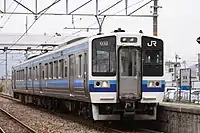 クハ212-1（C1編成・一人對應車）（2006年4月1日 / 赤穂線 長船站）