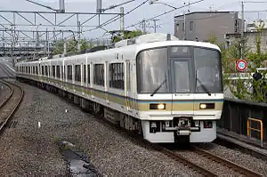 嵯峨野線的普通列車