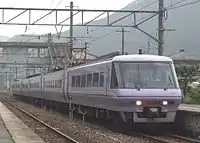 381系展望車舊超級八雲塗色（美袋，2007年8月1日）