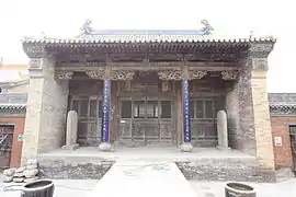 护法殿北面