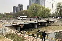 酒仙桥路上跨坝河的酒仙桥