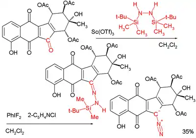 Kinamycin C合成