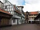 Old timber framed houses