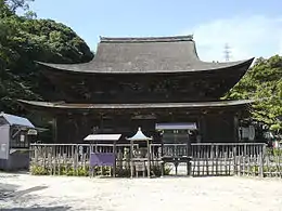 功山寺的佛殿，位於山口縣下关市，1320年建造