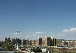 吕梁市区一景