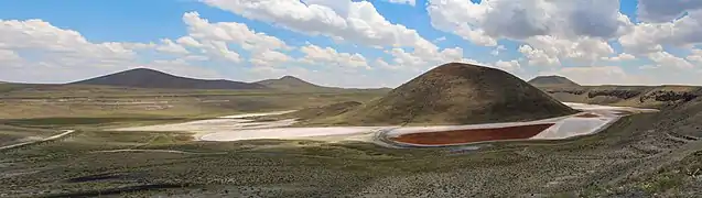 土耳其的Karapınar火山場