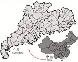 鼎湖区的地理位置