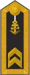 Schulterklappe Dienstanzug Marineuniformträger 60er Verwendungsreihen