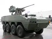 ロソマク-M3にイスラエル・拉斐爾先進防衛系統公司（日语：）的參孫遙控武器系統的試作車，未量產。