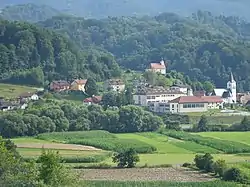 View of the Makole from the mansion Štatenberg