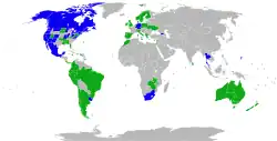 世界医疗用大麻法律地图