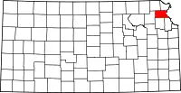 堪薩斯州艾奇遜縣地圖