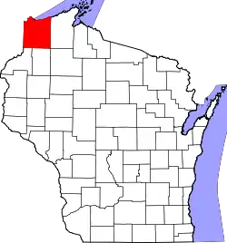 State map highlighting Douglas County