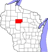 State map highlighting Taylor County