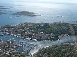 Marstrand from above