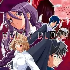 《Melty Blood》遊戲封面