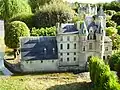 Mini-model of the Château des Réaux castle