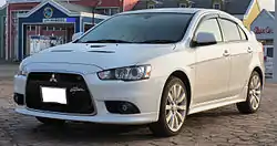 Sportback Ralliart車頭