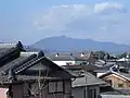 從京都市西京區桂地區看愛宕山