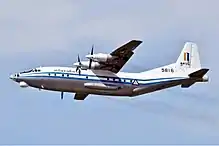 Photograph of a Myanmar Air Force Shaanxi Y-8