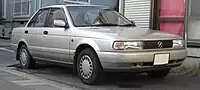 第七代Sunny B13型系1.5L EX四門轎車車頭(日本後期樣式)