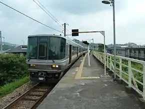 橫貫近畿的JR西日本線--赤穗線，223系電車。