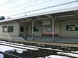 2號月台和候車室。（2010年1月20日）