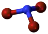 Nitrogen tribromide molecule