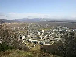 View of Palana from a hill