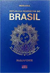 Brazilian Passport Cover