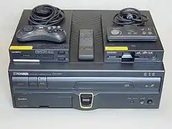 NEC與Pioneer共同生產LaserActive多功能遊戲機，可使用媒體CD LD HU CARD CD-ROM² SUPER CD-ROM² LD-ROM² Mega Drive MEGA CD MEGA-LD