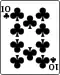 10 of clubs