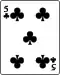 5 of clubs