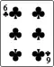 6 of clubs