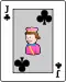 Jack of clubs