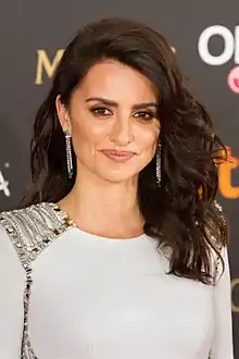 Penélope Cruz at the 32nd Goya Awards, 2018