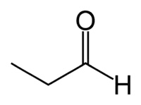 C2H5CHO，丙醛