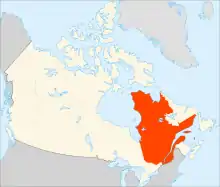 List of National Historic Sites of Canada in Quebec