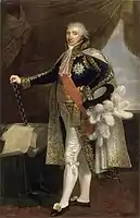 painting of Charles Pierre Francois Augereau