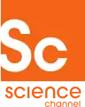 2007年12月到2011年6月8日的科学频道标志。这种简化字体设计类似于1970/80年代科技新时代杂志 标志的风格