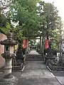 站名由來的「下神明天祖神社」