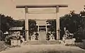 第一代新竹神社鳥居與參道