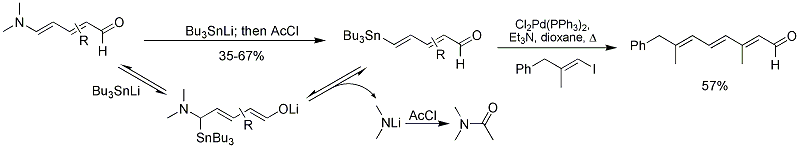 从Zincke醛合成锡基二烯醛