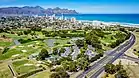 Aerial view of the Strand golf club.