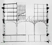 diagram of the structural design of the Produce Exchange Building