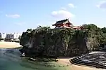 波上宮遠景