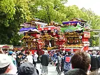 知立祭的山車