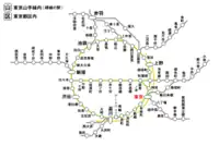 東京山手線內、東京都區內