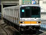 01系第38編組以VVVF變頻器控制，1997年溜池山王站啟用時使用。（此編組已經成為廢車）